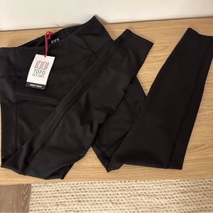 Topo Designs Sports Tights NWT